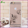 Eleaf Butterfly Rhinestone Cell Phone Case for iPhone 6 (CI607)